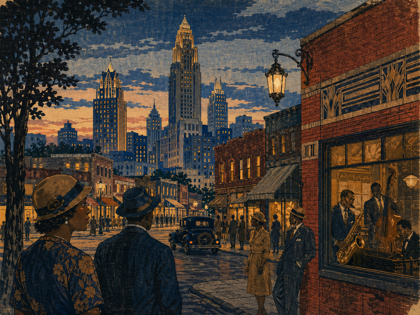 タルサのアールデコ建築とグリーンウッドの記憶